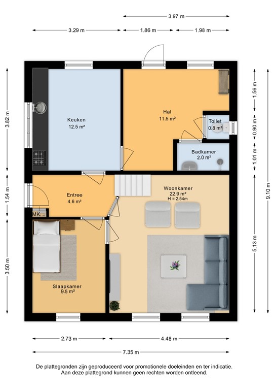 mediumsize floorplan